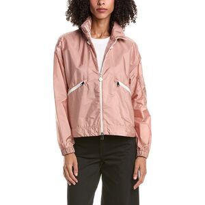 Moncler Womens  Marmacy Hooded Rain Jacket, Pink